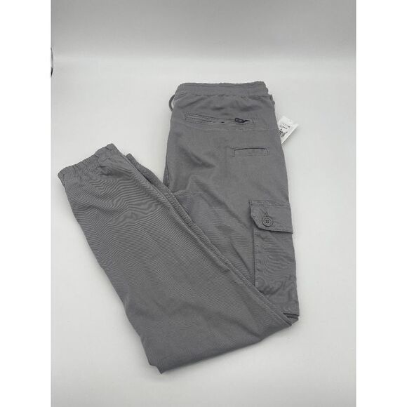Joe’s Pants for Men Draw Strings Cargo Multi Pockets Sz ? Gray NWT